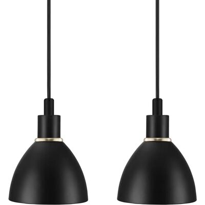 Nordlux Ray Pendelleuchte - Verstellbare Innenraumlampe - Schwarz Nordlux Ray Pendelleuchte - Verstellbare Innenraumlampe - Schwarz