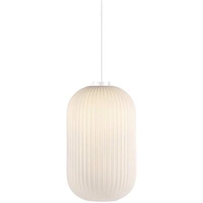 Lampadario Nordlux Milford 20 Vetro Opalino Bianco - Tipo a Sospensione Lampadario Nordlux Milford 20 Vetro Opalino Bianco - Tipo a Sospensione