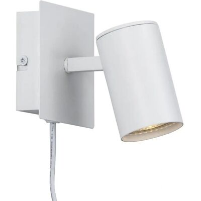 Nordlux Frida Wandleuchte Weiß mit verstellbarem Spotlight Nordlux Frida Wandleuchte Weiß mit verstellbarem Spotlight