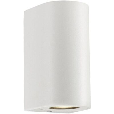Lampada da Parete Interno/Esterno Nordlux Canto Max 2.0 - Design Minimalista Bianco Lampada da Parete Interno/Esterno Nordlux Canto Max 2.0 - Design Minimalista Bianco