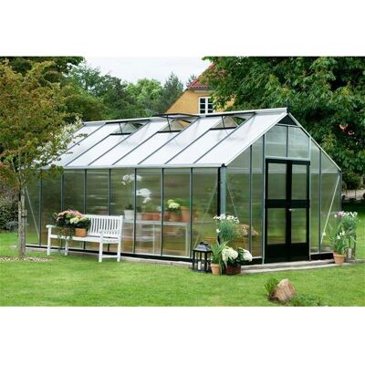 Juliana Gärtner Gewächshaus - Polycarbonat - Aluminium - 21,4 m² Juliana Gärtner Gewächshaus - Polycarbonat - Aluminium - 21,4 m²
