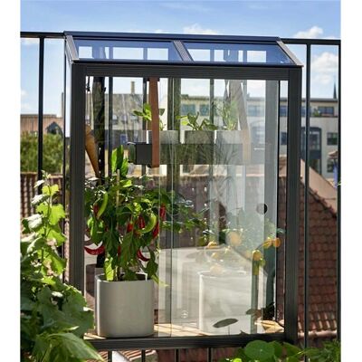 Juliana Urban Balcony Greenhouse - Compact, Safety Glass, Urban Use Juliana Urban Balcony Greenhouse - Compact, Safety Glass, Urban Use