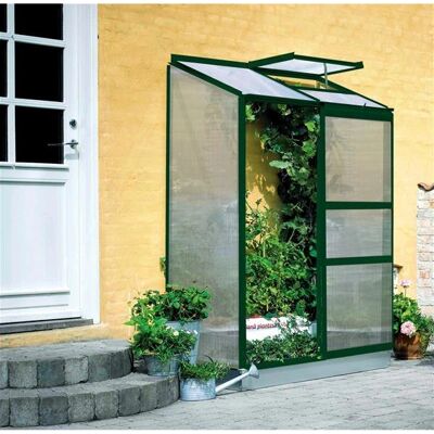 Halls Gewächshaus Altan - Kompaktes Wandgewächshaus - Frostschutz Halls Gewächshaus Altan - Kompaktes Wandgewächshaus - Frostschutz