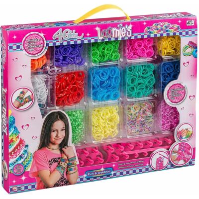 Creative 4-Girlz Loomies DIY Armbåndssæt - Legetøj Creative 4-Girlz Loomies DIY Armbåndssæt - Legetøj