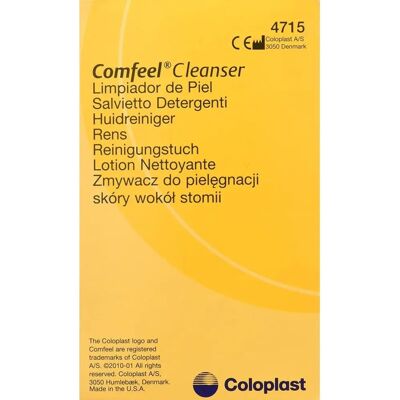 COLOPLAST - Comfeel Cleanser - 30 U - Lingettes - Publicité COLOPLAST - Comfeel Cleanser - 30 U - Lingettes - Publicité