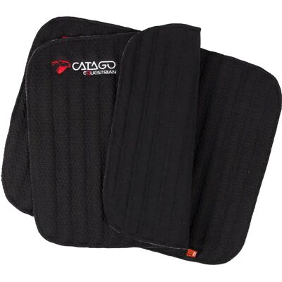 Catago Equestrian Schwarze FIR-Tech Pferdebandagen - Pferdebandagen Catago Equestrian Schwarze FIR-Tech Pferdebandagen - Pferdebandagen