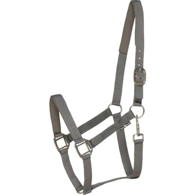 HorseGuard Horse Guard Nylon Halfter Grau - Pony HorseGuard Horse Guard Nylon Halfter Grau - Pony