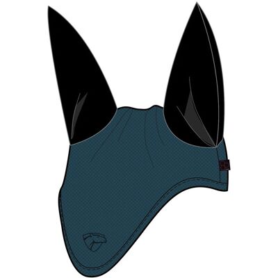 CATAGO Hybrid Geräuschvermindernde Fliegenhaube - Extra Warmblut - Mitternacht Navy CATAGO Hybrid Geräuschvermindernde Fliegenhaube - Extra Warmblut - Mitternacht Navy