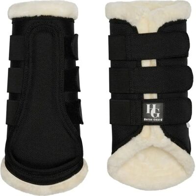 HorseGuard Felixia Schutzstiefel - Ballistisches Nylon Schwarz (M) HorseGuard Felixia Schutzstiefel - Ballistisches Nylon Schwarz (M)