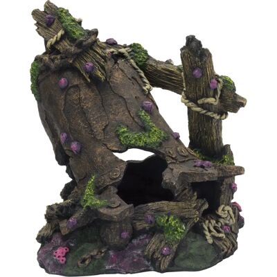 4FISH Tønde 16x16x18.3 cm - Aquarium Dekoration 4FISH Tønde 16x16x18.3 cm - Aquarium Dekoration