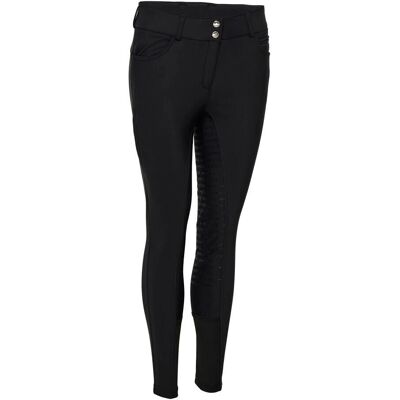 Equipage EQ Janet Reithose Hoch Taille Softshell Schwarz - Reithose Equipage EQ Janet Reithose Hoch Taille Softshell Schwarz - Reithose