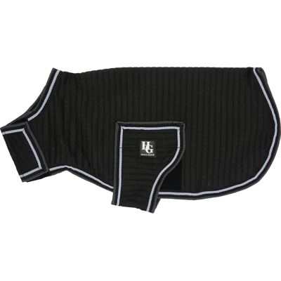 Manteau pour chien HorseGuard Jollie - Quilté, Noir, Bretelles en Velcro - Vêtement pour chien Manteau pour chien HorseGuard Jollie - Quilté, Noir, Bretelles en Velcro - Vêtement pour chien