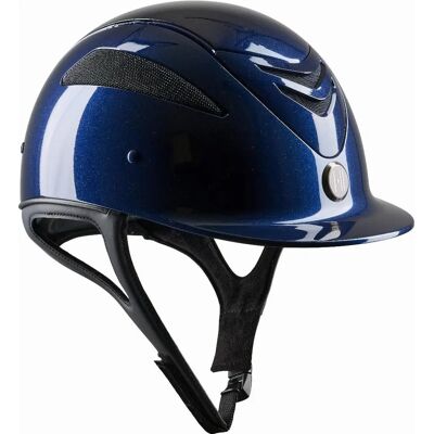 OneK Defender Pro Glossy Shimmer - Marineblå Blank - Horse Riding Helmet OneK Defender Pro Glossy Shimmer - Marineblå Blank - Horse Riding Helmet