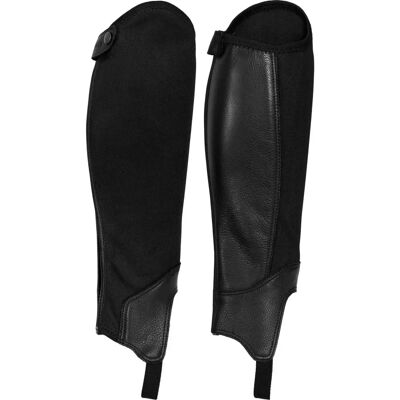 Equipage Milla Schabracke Halbe Chaps - Schwarz - 3XS Equipage Milla Schabracke Halbe Chaps - Schwarz - 3XS