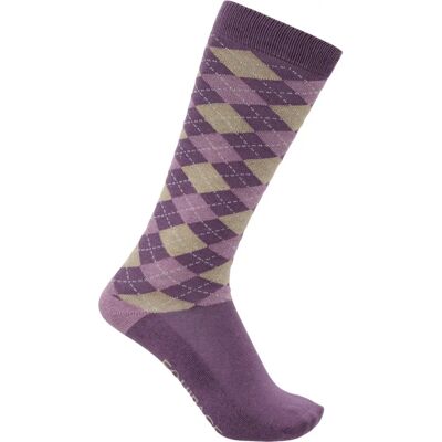 Equipage Montana Grape Lange Reitsocken - Reitsocken Equipage Montana Grape Lange Reitsocken - Reitsocken