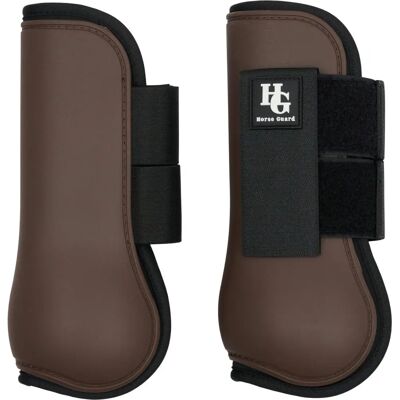 HorseGuard Timian Bottes d'Impact en Neoprène Marron - Bottes Équestres - Publicité HorseGuard Timian Bottes d'Impact en Neoprène Marron - Bottes Équestres - Publicité