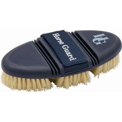 Horse Guard HorseGuard Brosse Flexible à Poil Court - Marine - Publicité Horse Guard HorseGuard Brosse Flexible à Poil Court - Marine - Publicité