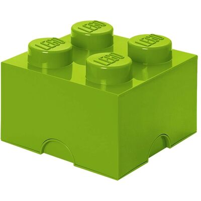 Mattonella di archiviazione LEGO 4 Verde Chiaro - Tipo di Archiviazione Mattonella di archiviazione LEGO 4 Verde Chiaro - Tipo di Archiviazione