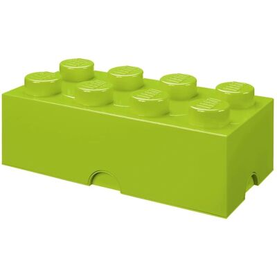LEGO Przechowywacz Klocek 8 Jasnozielony - Pojemnik LEGO Przechowywacz Klocek 8 Jasnozielony - Pojemnik