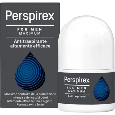 Pasquali Srl Perspirex Per Uomini Massimo Antitraspirante Roll-On 20ml Pasquali Srl Perspirex Per Uomini Massimo Antitraspirante Roll-On 20ml