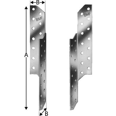 Simpson - SST - acciaio galvanizzato - vite 5,0 mm - fissaggio Simpson - SST - acciaio galvanizzato - vite 5,0 mm - fissaggio