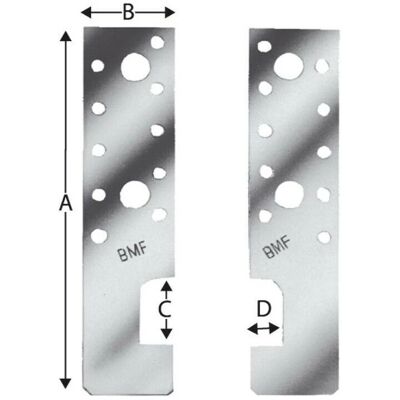 Simpson Strong Tie HE135 Anker - Stahl 75 Stück Simpson Strong Tie HE135 Anker - Stahl 75 Stück
