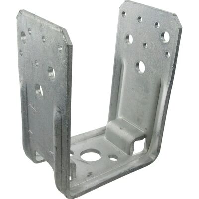 Base de Poteau Simpson - Support pour Poteaux, Galvanisé, 120 mm - Publicité Base de Poteau Simpson - Support pour Poteaux, Galvanisé, 120 mm - Publicité