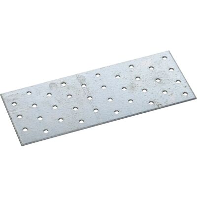 Plaque métallique Simpson Strong-tie - 80x200mm, 2mm, Trou 5mm Plaque métallique Simpson Strong-tie - 80x200mm, 2mm, Trou 5mm