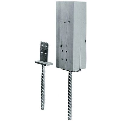 Simpson Strong Tie - Piede a colonna 90x60x110mm zincato per supporto Simpson Strong Tie - Piede a colonna 90x60x110mm zincato per supporto
