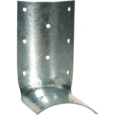 Connecteur en acier galvanisé SIMPSON Strong-Tie EBR60 - Pour bois rond Connecteur en acier galvanisé SIMPSON Strong-Tie EBR60 - Pour bois rond