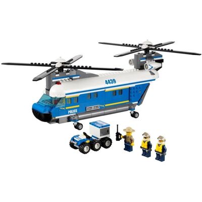 Lego City 4439 - Helikopter z Podwójnym Rotorem - Klocki Konstrukcyjne Lego City 4439 - Helikopter z Podwójnym Rotorem - Klocki Konstrukcyjne