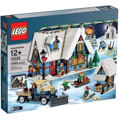 Lego 10229 Zimowa chatka wioski - Zestaw do budowania Lego 10229 Zimowa chatka wioski - Zestaw do budowania