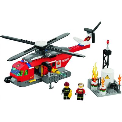 LEGO City Fire Helicopter Set 60010 - Fire Helicopter Set LEGO City Fire Helicopter Set 60010 - Fire Helicopter Set