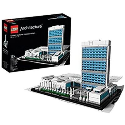 LEGO LEGO Architecture Siège de l'ONU 21018 - Ensemble de construction - Publicité LEGO LEGO Architecture Siège de l'ONU 21018 - Ensemble de construction - Publicité