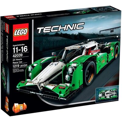 LEGO 42039 Samochód wyścigowy - Szczegółowy silnik V8, drzwi gull-wing, niezależne zawieszenie LEGO 42039 Samochód wyścigowy - Szczegółowy silnik V8, drzwi gull-wing, niezależne zawieszenie