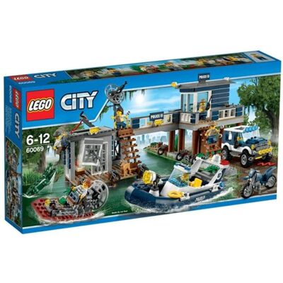 Lego Policja Stacja Temat Bagno 60069 - Zestaw do Zabawy Lego Policja Stacja Temat Bagno 60069 - Zestaw do Zabawy