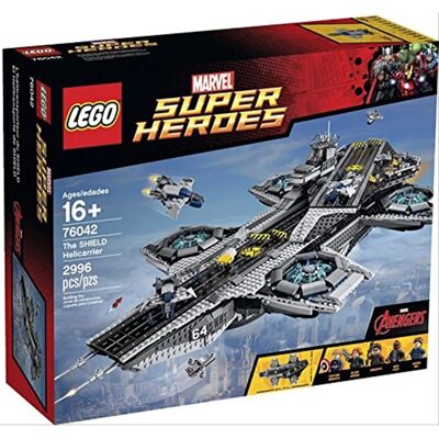 LEGO Marvel Super Heroes Nick Fury - Porte-Helicarrier du Bouclier - Publicité LEGO Marvel Super Heroes Nick Fury - Porte-Helicarrier du Bouclier - Publicité