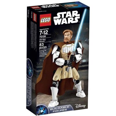 LEGO Star Wars Obi-Wan Kenobi - Zestaw z Niebieskim Mieczem Świetlnym LEGO Star Wars Obi-Wan Kenobi - Zestaw z Niebieskim Mieczem Świetlnym