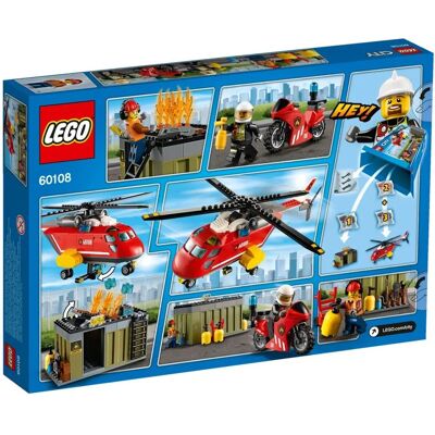LEGO City Straż Pożarna - Jednostka Ratunkowa 60108 - Samochód Pożarniczy LEGO City Straż Pożarna - Jednostka Ratunkowa 60108 - Samochód Pożarniczy
