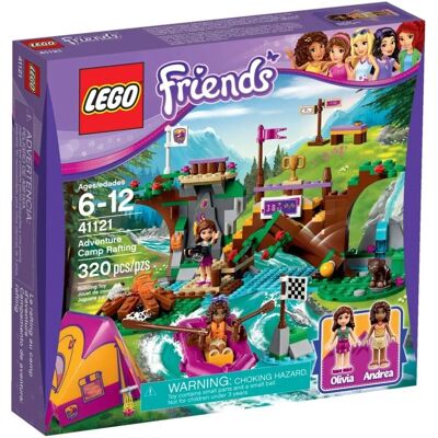 Obóz Przygód LEGO Friends Rafting - Klocki Obóz Przygód LEGO Friends Rafting - Klocki