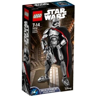 Lego Capitano Phasma - Armatura Metallica - Set Gioco Star Wars Lego Capitano Phasma - Armatura Metallica - Set Gioco Star Wars