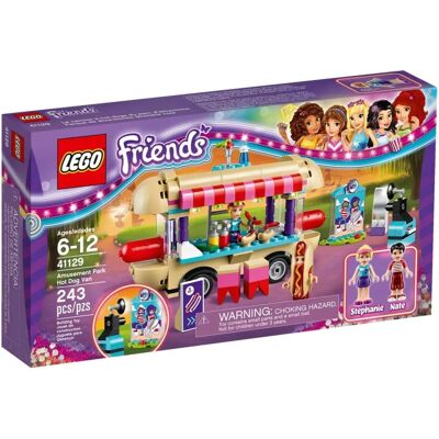 Lego 41129 - Przyjaciele Park Rozrywki Hot Dog Van Zestaw Konstrukcyjny - Wielokolorowy - Zestaw Budowlany Lego 41129 - Przyjaciele Park Rozrywki Hot Dog Van Zestaw Konstrukcyjny - Wielokolorowy - Zestaw Budowlany