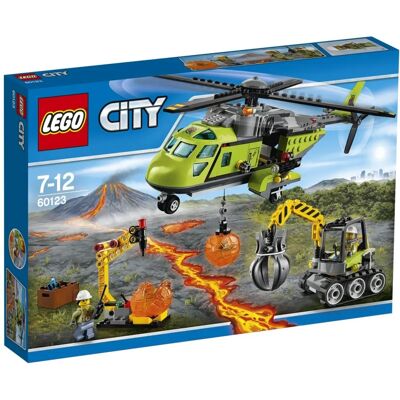 LEGO City Helikopter dostawczy wulkan - Zabawka helikopter LEGO City Helikopter dostawczy wulkan - Zabawka helikopter