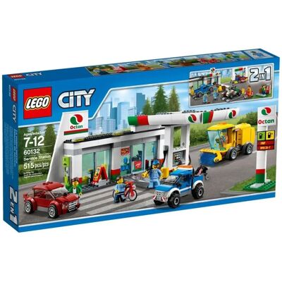 LEGO City Station-service 60132 - Ensemble de blocs de construction - Publicité LEGO City Station-service 60132 - Ensemble de blocs de construction - Publicité