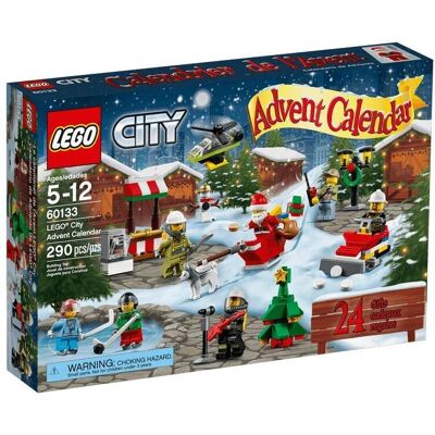 Kalendarz adwentowy LEGO City - 24 niespodzianki na grudzień Kalendarz adwentowy LEGO City - 24 niespodzianki na grudzień