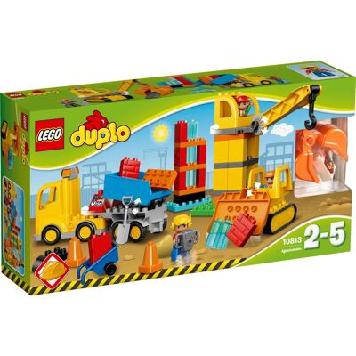 LEGO Duplo Duży Plac Budowy - 10813 - Zabawki konstrukcyjne dla dzieci LEGO Duplo Duży Plac Budowy - 10813 - Zabawki konstrukcyjne dla dzieci
