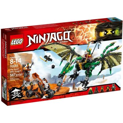 Lego Ninjago Zielony NRG Smok - 70593 Lego Ninjago Zielony NRG Smok - 70593