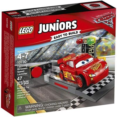 LEGO Juniors Plateforme de Lancement de Lightning McQueen - Jeu de construction - Publicité LEGO Juniors Plateforme de Lancement de Lightning McQueen - Jeu de construction - Publicité