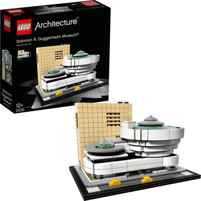LEGO Architecture Musée Solomon R. Guggenheim - Kit de Construction - Publicité LEGO Architecture Musée Solomon R. Guggenheim - Kit de Construction - Publicité