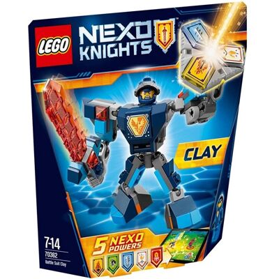 LEGO Nexo Knights Combinaison de Combat en Arcilla - Jouet de Construction - Publicité LEGO Nexo Knights Combinaison de Combat en Arcilla - Jouet de Construction - Publicité